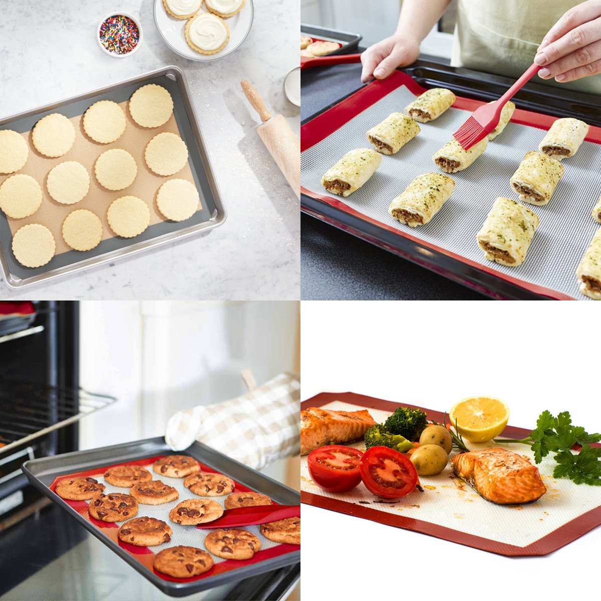 Perfect Bakeware for Making Cookie Macarons Pastry Baking Mat